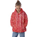 Chinese Hieroglyphs Patterns, Chinese Ornaments, Red Chinese Kids  Oversized Hoodie