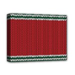 Christmas Pattern, Fabric Texture, Knitted Red Background Deluxe Canvas 14  x 11  (Stretched)