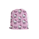 Cute Hello Kitty Collage, Cute Hello Kitty Drawstring Pouch (Medium)