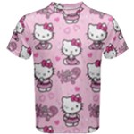 Cute Hello Kitty Collage, Cute Hello Kitty Men s Cotton T-Shirt