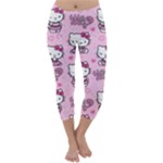 Cute Hello Kitty Collage, Cute Hello Kitty Capri Winter Leggings 