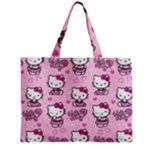 Cute Hello Kitty Collage, Cute Hello Kitty Zipper Mini Tote Bag