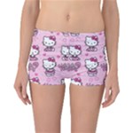 Cute Hello Kitty Collage, Cute Hello Kitty Reversible Boyleg Bikini Bottoms