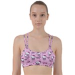 Cute Hello Kitty Collage, Cute Hello Kitty Line Them Up Sports Bra