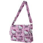 Cute Hello Kitty Collage, Cute Hello Kitty Full Print Messenger Bag (S)