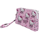 Cute Hello Kitty Collage, Cute Hello Kitty Wristlet Pouch Bag (Small)
