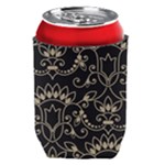 Decorative Ornament Texture, Retro Floral Texture, Vintage Texture, Gray Can Holder