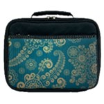 European Pattern, Blue, Desenho, Retro, Style Lunch Bag