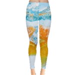 Fruits, Fruit, Lemon, Lime, Mandarin, Water, Orange Everyday Leggings 