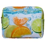 Fruits, Fruit, Lemon, Lime, Mandarin, Water, Orange Make Up Pouch (Large)