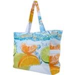 Fruits, Fruit, Lemon, Lime, Mandarin, Water, Orange Simple Shoulder Bag