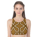 Gold Pattern Texture, Seamless Texture Tank Bikini Top