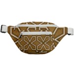 Gold Pattern Texture, Seamless Texture Fanny Pack