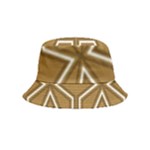 Gold Pattern Texture, Seamless Texture Inside Out Bucket Hat (Kids)