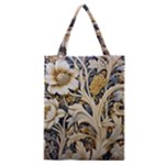 Flower Floral Pattern Floral Digital Spring Flora Botanical Blossom Bloom Vintage Classic Tote Bag