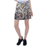 Flower Floral Pattern Floral Digital Spring Flora Botanical Blossom Bloom Vintage Tennis Skirt