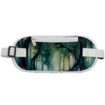 Trees Forest Mystical Forest Background Landscape Nature Rounded Waist Pouch