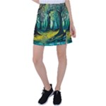 Trees Forest Mystical Forest Nature Junk Journal Landscape Nature Tennis Skirt