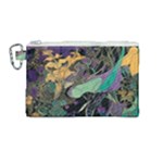 Flowers Trees Forest Mystical Forest Nature Canvas Cosmetic Bag (Medium)