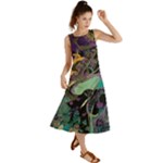 Flowers Trees Forest Mystical Forest Nature Summer Maxi Dress