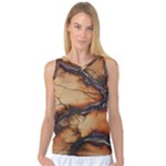 Texture Woodgrain Pattern Nature Wood Pattern Women s Basketball Tank Top