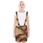 Texture Woodgrain Pattern Nature Wood Pattern Braces Suspender Skirt