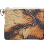 Texture Woodgrain Pattern Nature Wood Pattern Canvas Cosmetic Bag (XXXL)