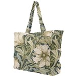 Flower Floral Pattern Floral Digital Paper Spring Flora Botanical Blossom Bloom Vintage Art Simple Shoulder Bag