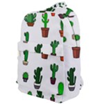 Cactus Plants Background Pattern Seamless Classic Backpack