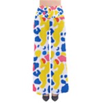Colored Blots Painting Abstract Art Expression Creation Color Palette Paints Smears Experiments Mode So Vintage Palazzo Pants