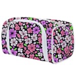 Flowers Floral Pattern Digital Texture Beautiful Toiletries Pouch
