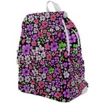 Flowers Floral Pattern Digital Texture Beautiful Top Flap Backpack
