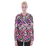 Flowers Floral Pattern Digital Texture Beautiful Womens Long Sleeve Shirt