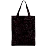 FusionVibrance Abstract Design Zipper Classic Tote Bag