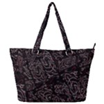 FusionVibrance Abstract Design Full Print Shoulder Bag