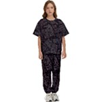 FusionVibrance Abstract Design Kids  T-Shirt and Pants Sports Set