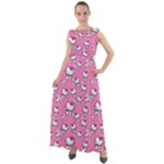 Hello Kitty Pattern, Hello Kitty, Child Chiffon Mesh Boho Maxi Dress