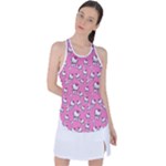 Hello Kitty Pattern, Hello Kitty, Child Racer Back Mesh Tank Top