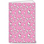 Hello Kitty Pattern, Hello Kitty, Child 8  x 10  Softcover Notebook