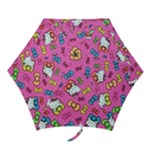 Hello Kitty, Cute, Pattern Mini Folding Umbrellas