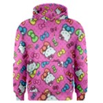 Hello Kitty, Cute, Pattern Men s Core Hoodie