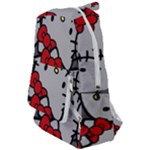 Hello Kitty, Pattern, Red Travelers  Backpack