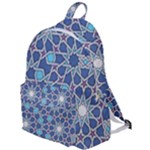 Islamic Ornament Texture, Texture With Stars, Blue Ornament Texture The Plain Backpack