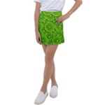 Lime Textures Macro, Tropical Fruits, Citrus Fruits, Green Lemon Texture Kids  Tennis Skirt