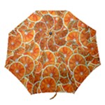 Oranges Patterns Tropical Fruits, Citrus Fruits Folding Umbrellas