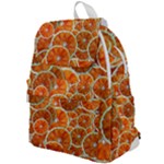 Oranges Patterns Tropical Fruits, Citrus Fruits Top Flap Backpack