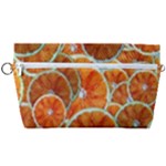 Oranges Patterns Tropical Fruits, Citrus Fruits Handbag Organizer