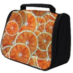 Oranges Patterns Tropical Fruits, Citrus Fruits Full Print Travel Pouch (Big)