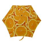 Oranges Textures, Close-up, Tropical Fruits, Citrus Fruits, Fruits Mini Folding Umbrellas