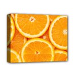 Oranges Textures, Close-up, Tropical Fruits, Citrus Fruits, Fruits Deluxe Canvas 14  x 11  (Stretched)